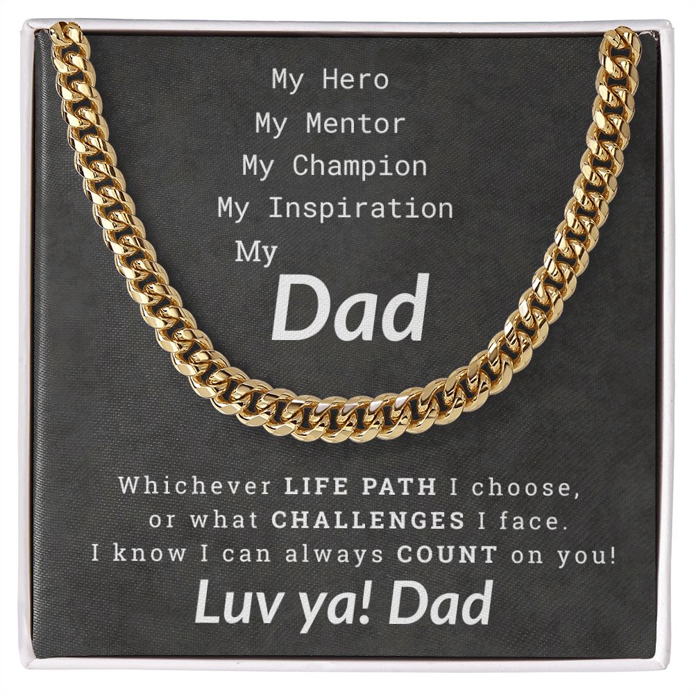 Dad's Cuban Link Necklace