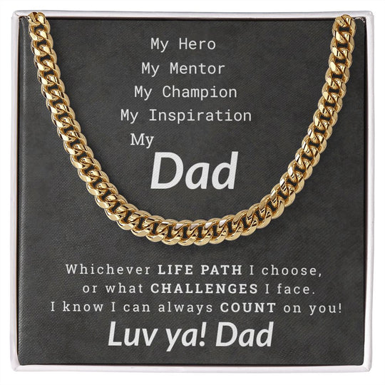Dad's Cuban Link Necklace