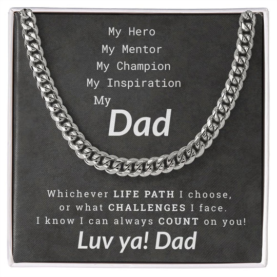 Dad's Cuban Link Necklace
