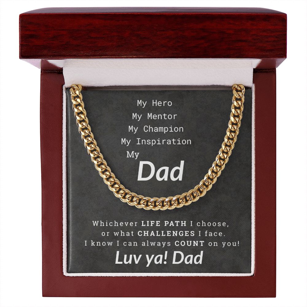 Dad's Cuban Link Necklace