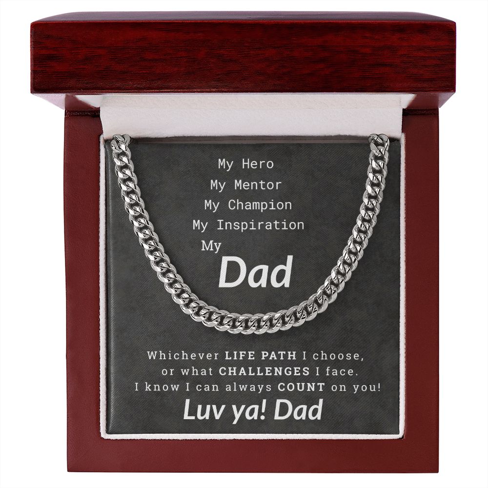 Dad's Cuban Link Necklace